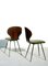 Plywood & Metal Dining Chairs by Carlo Ratti for Lissoni, 1950s, Set of 2 2