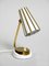 Brass and Metal Bedside Lamp, 1950s 2