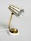 Brass and Metal Bedside Lamp, 1950s, Image 14