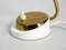 Brass and Metal Bedside Lamp, 1950s, Image 9