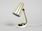 Brass and Metal Bedside Lamp, 1950s 7