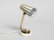 Brass and Metal Bedside Lamp, 1950s, Image 4