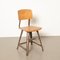 Vintage Brown Stool from Rowac, 1930s 1