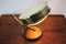 Lampada da tavolo Mid-Century in ottone, anni '50, Immagine 4