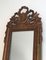 Antique French Gilt and Painted Wood Mirror 3