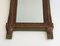 Antique French Gilt and Painted Wood Mirror, Image 2