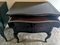 Antique Black Lacquered Wood Dressers, Set of 2 4