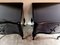 Antique Black Lacquered Wood Dressers, Set of 2 17