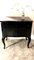 Antique Black Lacquered Wood Dressers, Set of 2 15