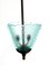 Art Deco Blue Murano Glass Pendant Lamp by Barovier, 1930s, Image 5