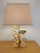 Lámpara de mesa vintage de ágata de Willy Daro, Imagen 1