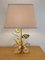 Vintage Agate Stone Table Lamp attributed to Willy Daro, Image 1