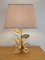 Vintage Agate Stone Table Lamp by Willy Daro 1