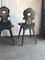 Vintage Wooden Side Chairs, 1920s, Set of 3, Image 6