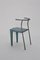 Hellblauer italienischer Vintage Stuhl von Phillipe Starck für Kartell, 1980er 6