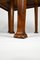 Antiker Esstisch aus Nussholz von Georges Ernest Nowak 16