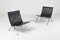 Black Leather Model PK22 Lounge Chairs by Poul Kjærholm for Fritz Hansen, 2009, Set of 2 7