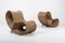Rattan Lounge Chairs, 1980s, Set of 2, Image 9