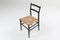 Black Ash and Rope Dining Chairs by Gio Ponti for Cassina, 1980s, Set of 6 8