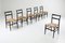 Black Ash and Rope Dining Chairs by Gio Ponti for Cassina, 1980s, Set of 6 4