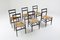 Black Ash and Rope Dining Chairs by Gio Ponti for Cassina, 1980s, Set of 6, Image 3