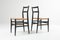 Black Ash and Rope Dining Chairs by Gio Ponti for Cassina, 1980s, Set of 6, Image 2