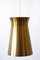 Mid-Century German Brass Pendant Lamp, 1950s, Image 1