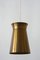 Mid-Century German Brass Pendant Lamp, 1950s, Image 5