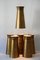 Lámpara colgante alemana Mid-Century de latón, años 50, Imagen 4