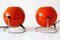 Lámparas de mesa modelo Eye Mid-Century metálicas de metal de Erco, años 60. Juego de 2, Imagen 11