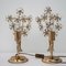 Appliques Mid-Century en Cristal et Laiton, Italie, 1960s, Set de 2 6