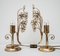 Mid-Century Italian Crystal and Brass Sconces, 1960s, Set of 2 5