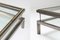 Chrome and Brass Coffee Table from Maison Jansen, 1970s 7