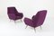 Purple Armchairs by Ico Luisa Parisi, 1950s, Set of 2 2