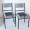 Model Sandow Dining Chairs by René Herbst for Ecart International, 1980s, Set of 2 2