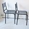 Model Sandow Dining Chairs by René Herbst for Ecart International, 1980s, Set of 2, Image 4