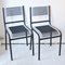 Model Sandow Dining Chairs by René Herbst for Ecart International, 1980s, Set of 2 1