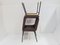 Französische Mid-Century Stühle aus Stahl & Stoff, 1950er, 2er Set 10