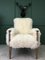 Fauteuil Vintage en Peau de Mouton de Parker Knoll 2