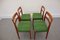 Mid-Century Swedish Dining Chairs by Nils Jonsson for Troeds Bjärnum, Set of 4, Image 7
