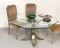 Brass and Chromed Steel Dining Table, 1970s 10
