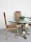 Brass and Chromed Steel Dining Table, 1970s 14