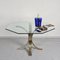 Brass and Chromed Steel Dining Table, 1970s 2