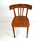 Vintage Wooden Dining Chairs from KOK, Set of 5, Image 2