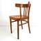 Vintage Wooden Dining Chairs from KOK, Set of 5, Image 9