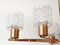 Mid-Century French Brass, Steel, and Glass Chandelier from Arlus, 1950s 2