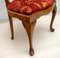 Antike niederländische Esszimmerstühle aus Nussholz & Ahorn mit Intarsien, 4er Set 12