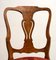 Antique Dutch Walnut and Maple Inlaid Dining Chairs, Set of 4 11