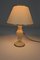 Small Neoclassical Italian White Marble Table Lamp, 1920s 8