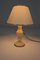 Small Neoclassical Italian White Marble Table Lamp, 1920s, Image 8